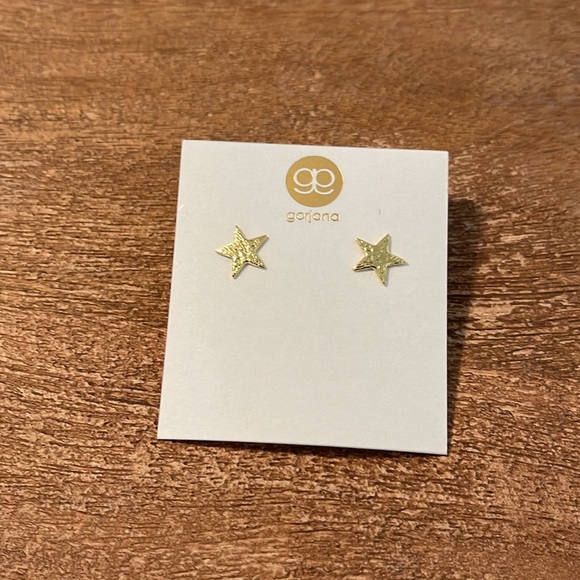 Gorjana Super Star Studs 💫 NWT Gold - Picture 12 of 15
